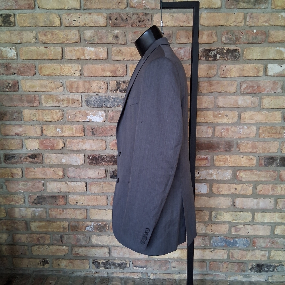 EGARA SLIM FIT 3 PIECE WOOL SUIT SIZE L - Picture 8 of 16